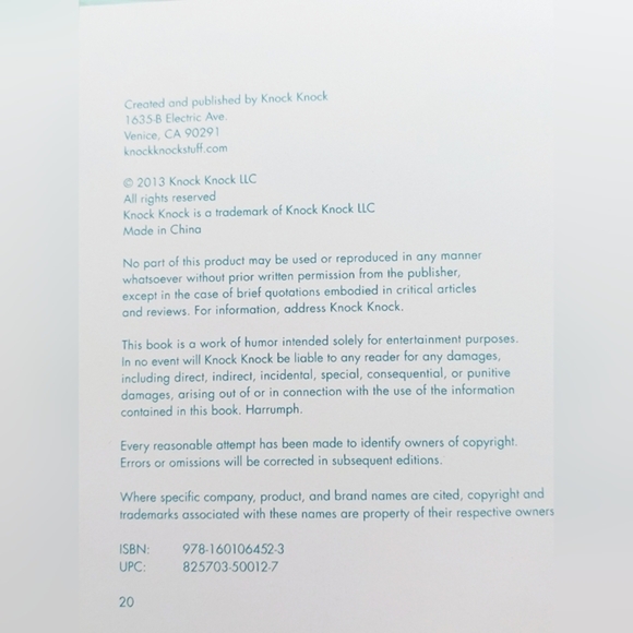 Funny Book for Bathroom Guests‎ - Picture 3 of 5